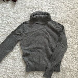 Brandy Melville Gray Turtleneck Sweater